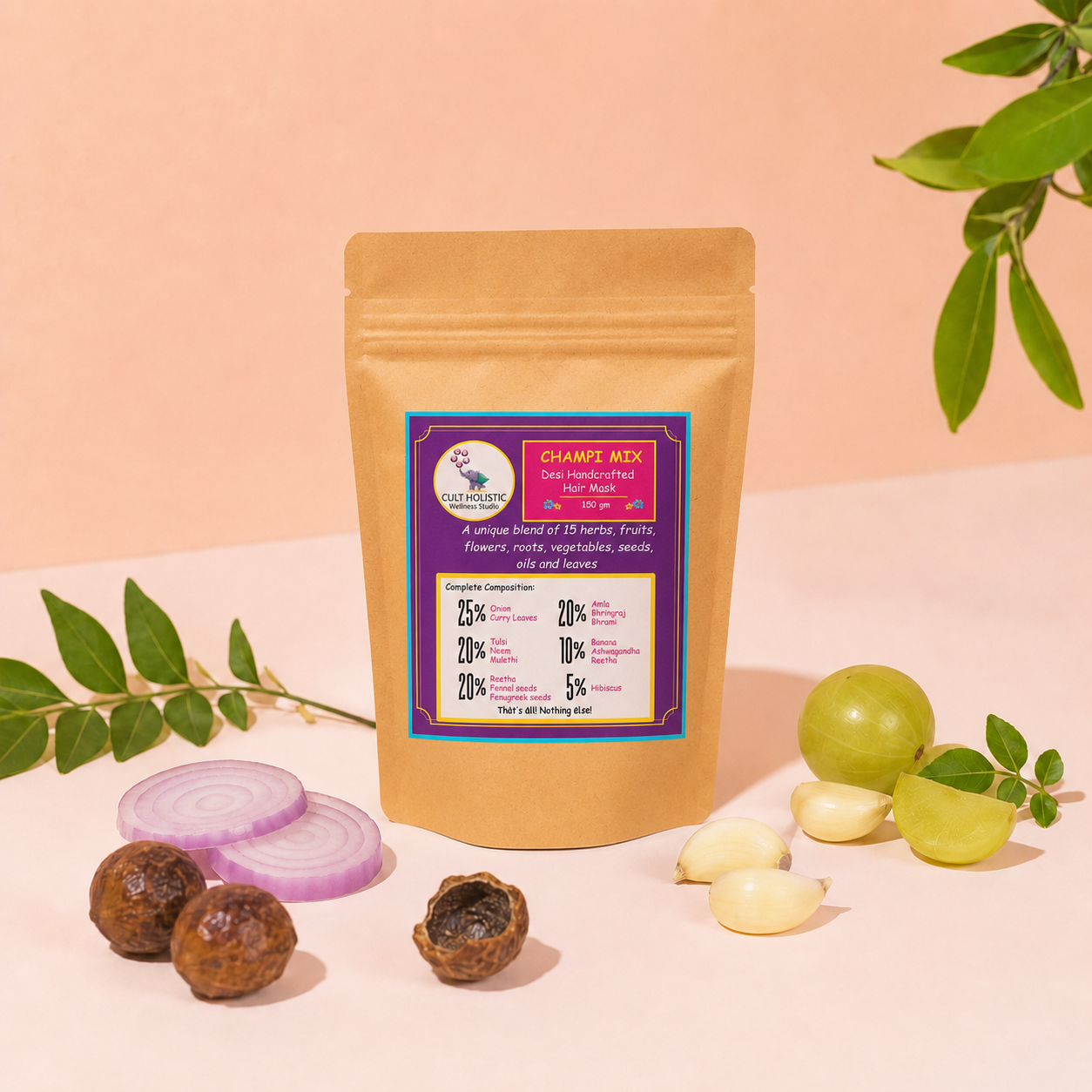CHAMPI MIX for hair oils(100gm)