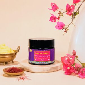 MALAI KESAR - Night Cream (100 times washed ghee)